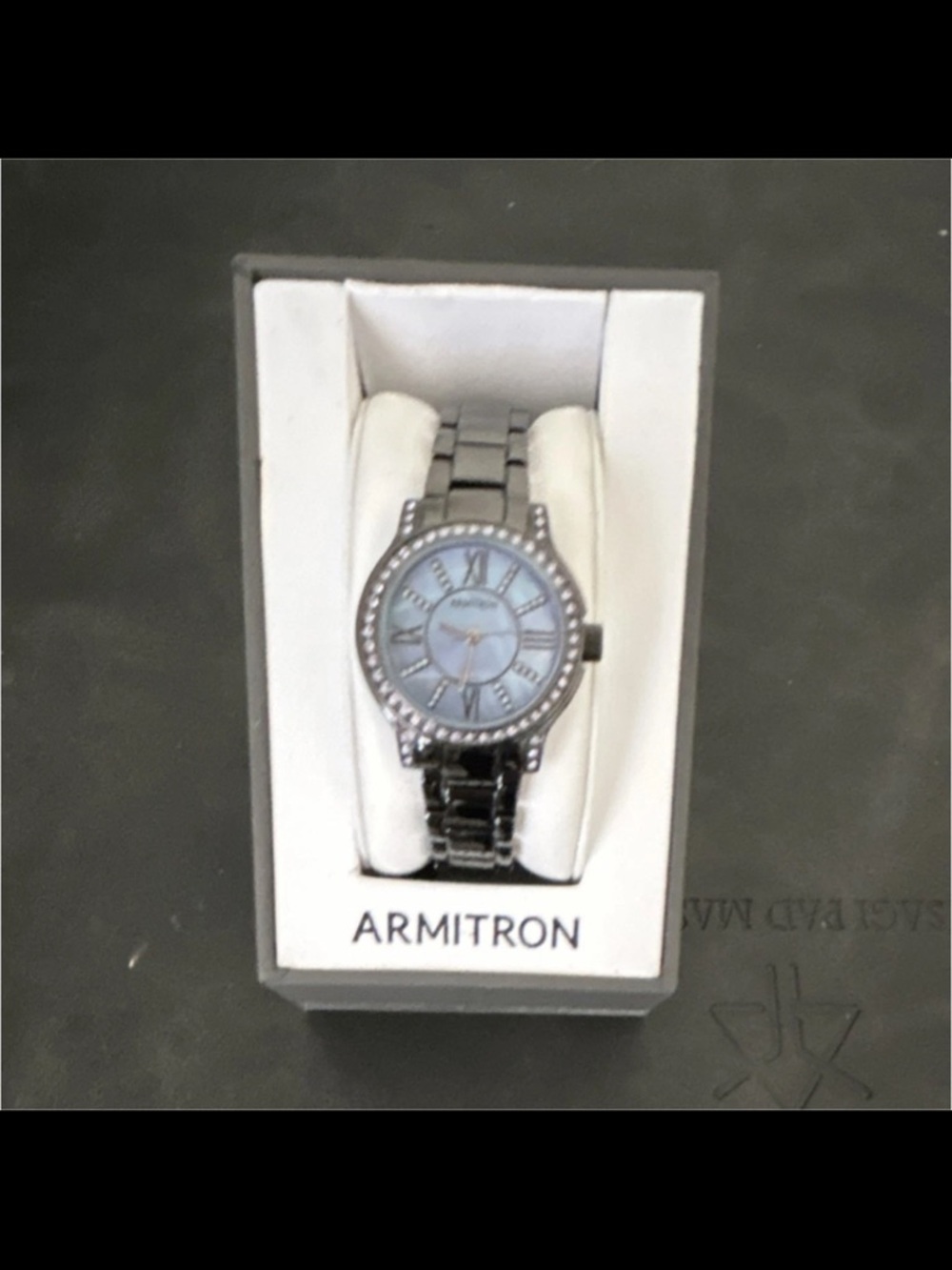 Armitron Black Box with White Logo
